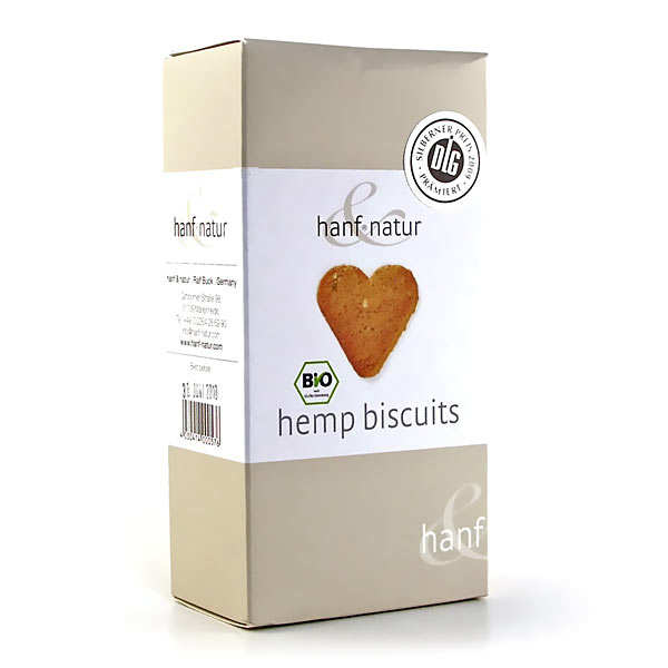 Biscuits bio aux graines et à la farine de chanvre