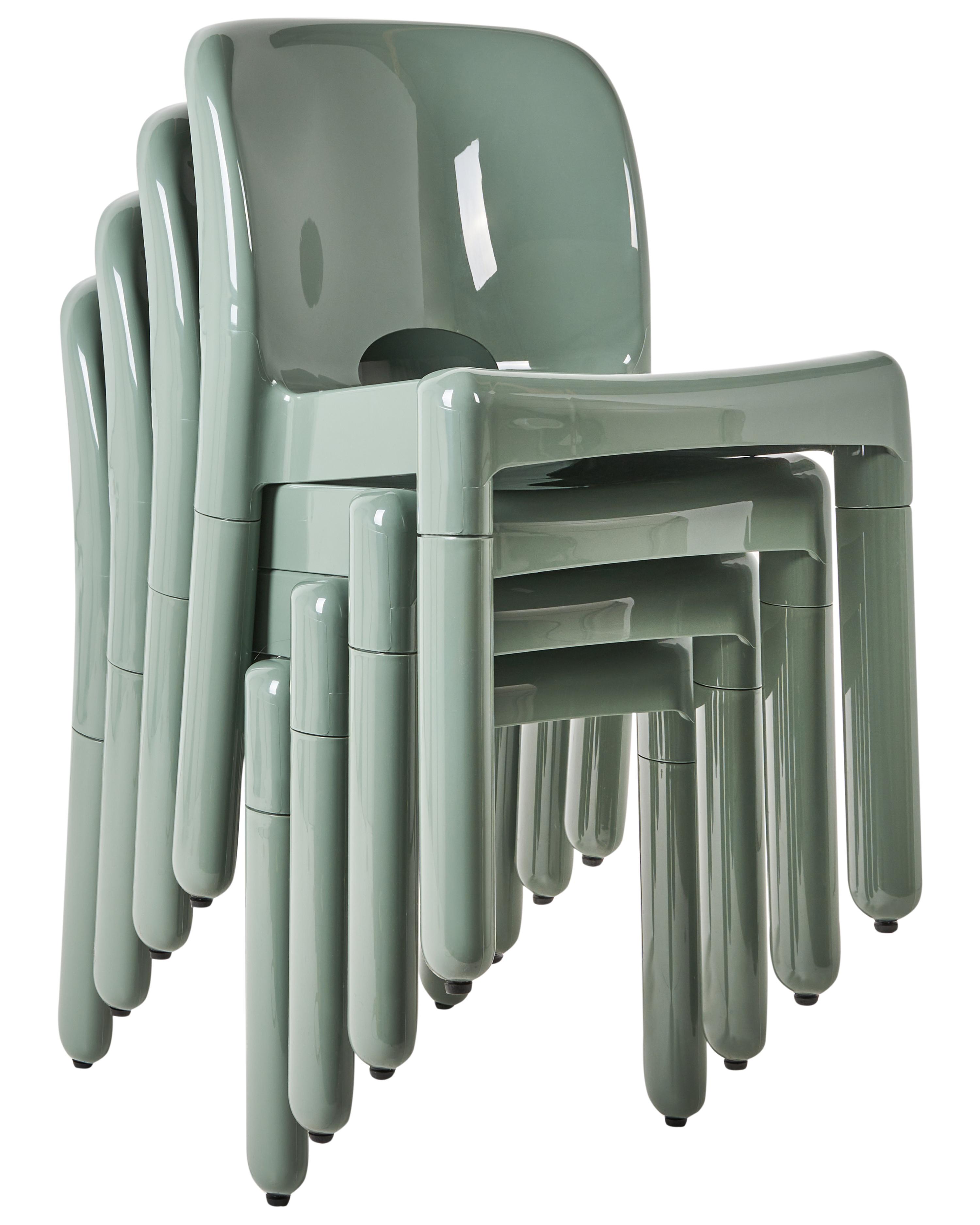 Set van 4 tuinstoelen BETIM Groen