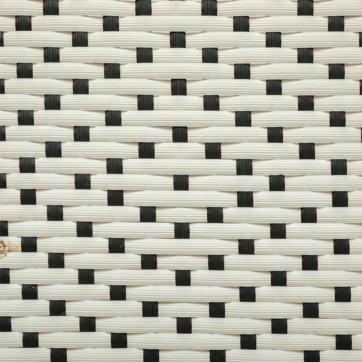 TABOURET ILOT ROTIN TRECIA BLANC
