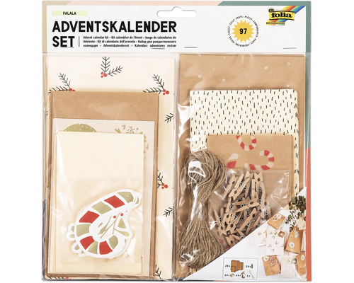 Falala Adventskalenderset, 97 stuks