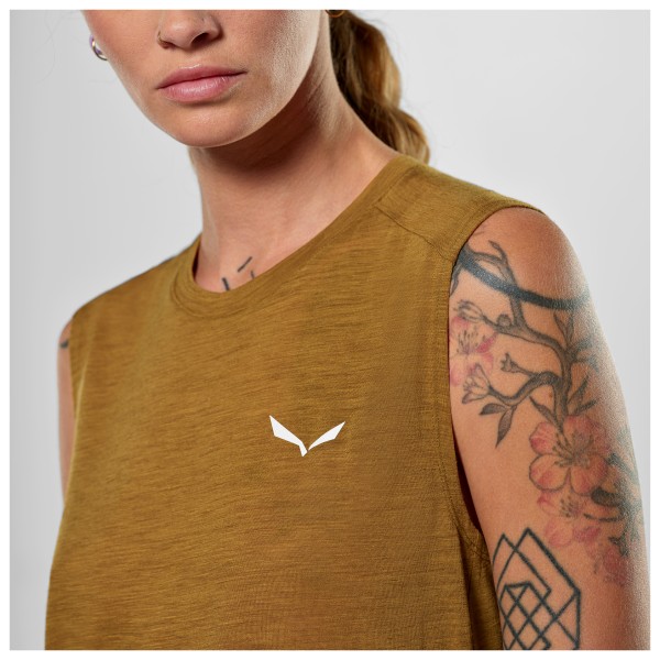 Salewa - Women's Eagle Minilogo Alpine Merino Tank Top - Haut en mérinos