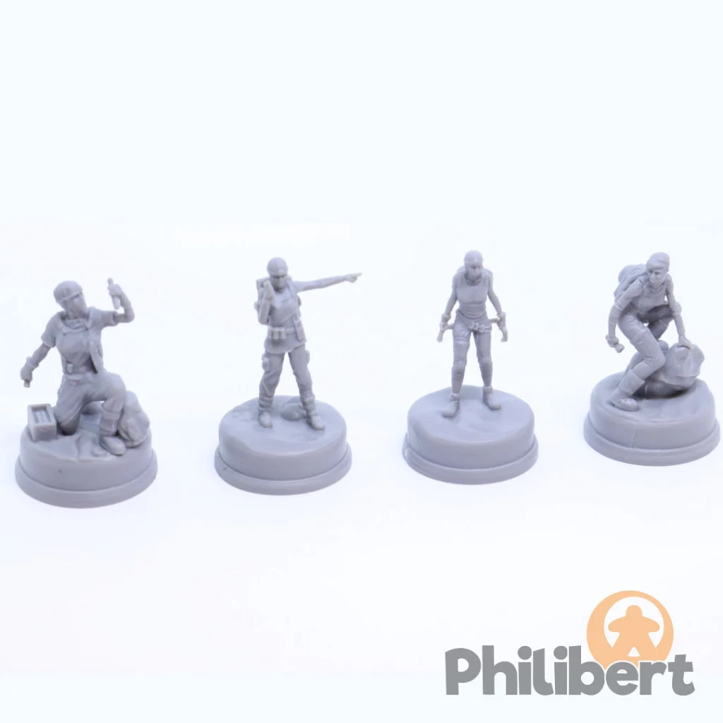 Sub Terra : Minis Personnages
