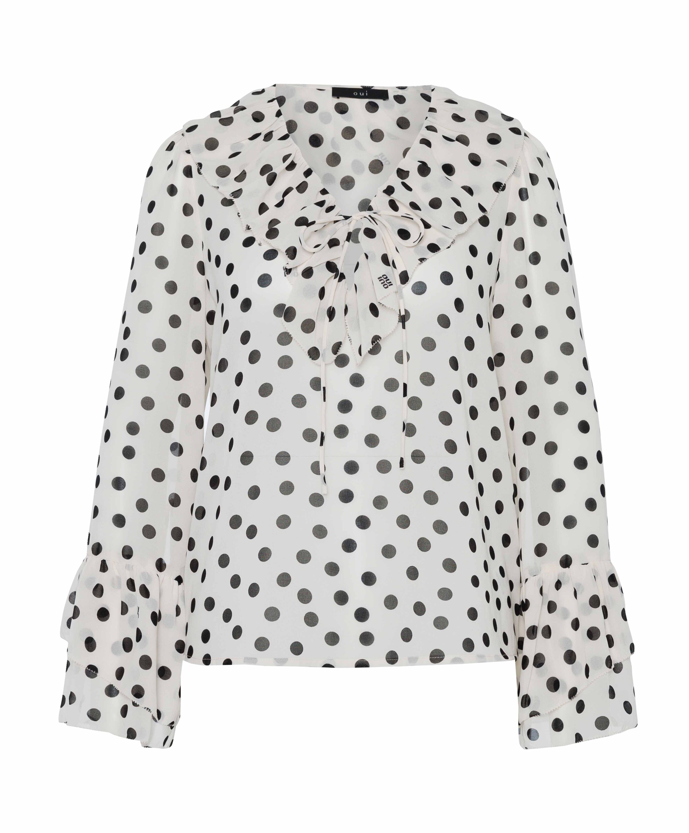OUI Dames blouse ecru
