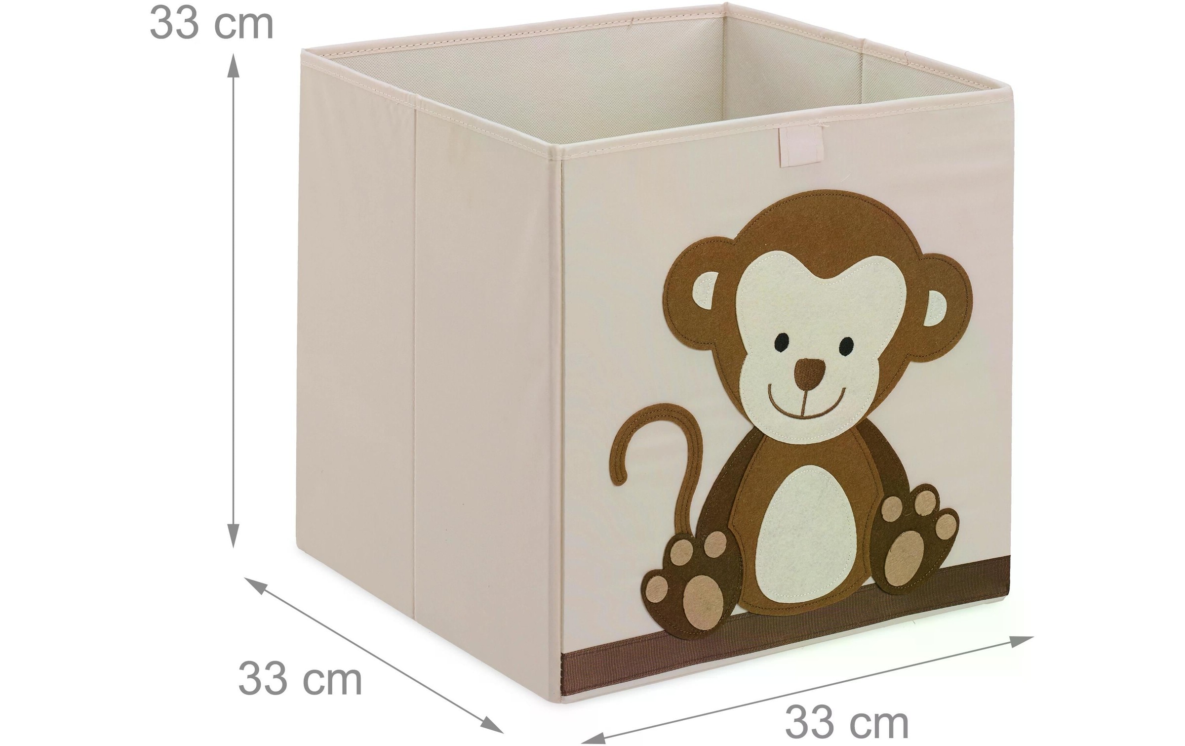 relaxdays Aufbewahrungsbox »Affe«