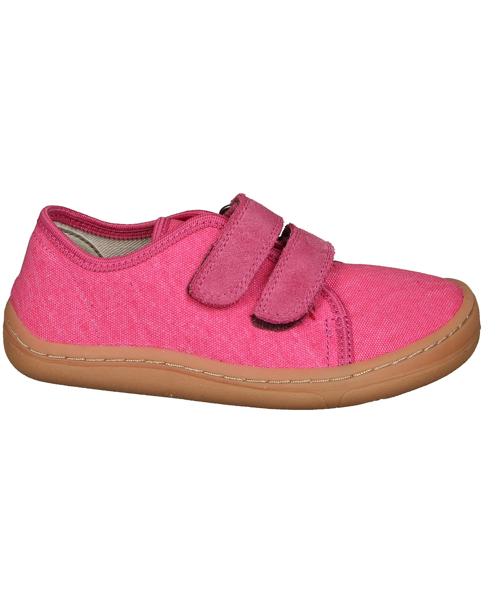 Barfußschuhe CANVAS VELCRO  in fuxia