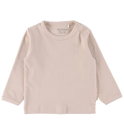Minymo Bluse - Rib - 2er-Pack - Canyon Rose