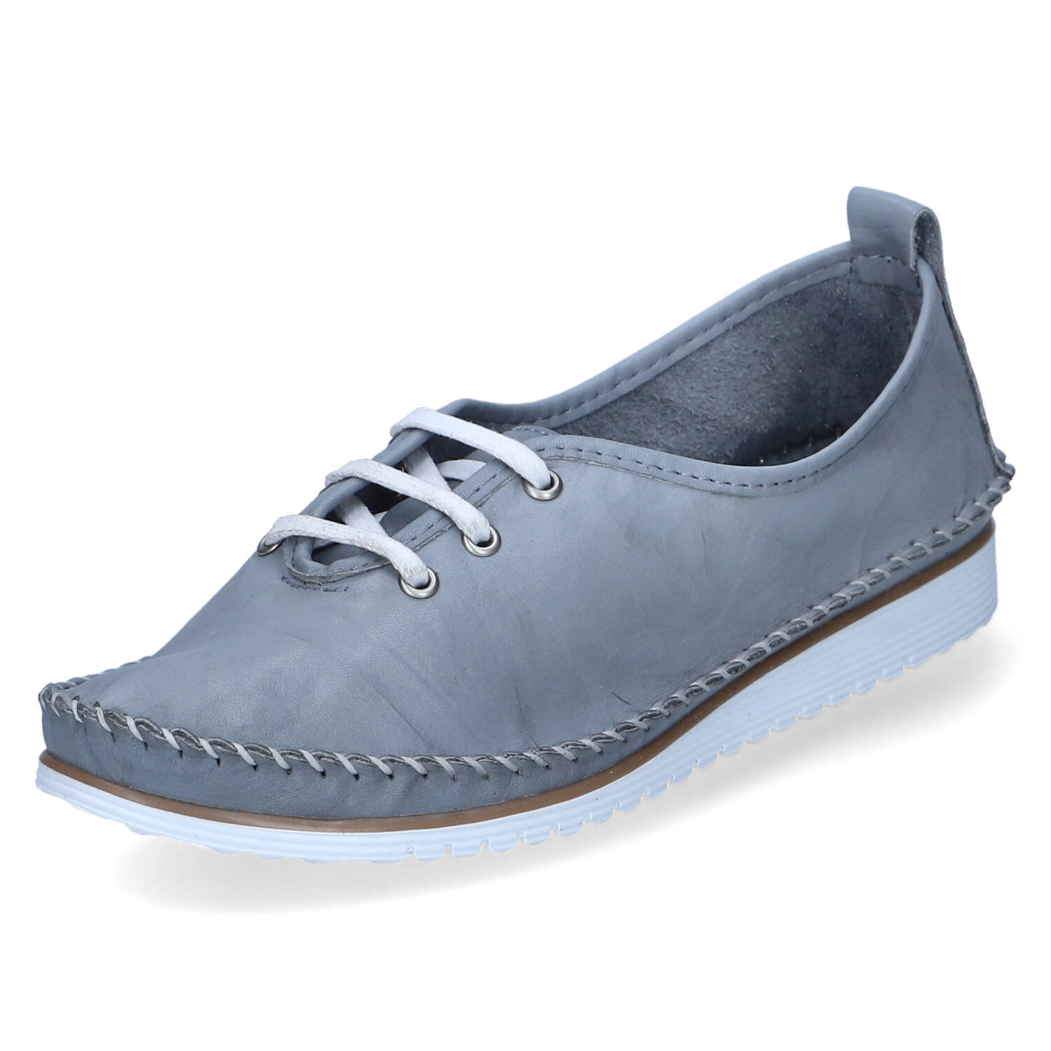 Andrea Conti Schnürschuhe - hellgrau