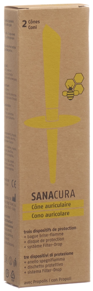 SANACURA Ohrenkerzen 2 Stk