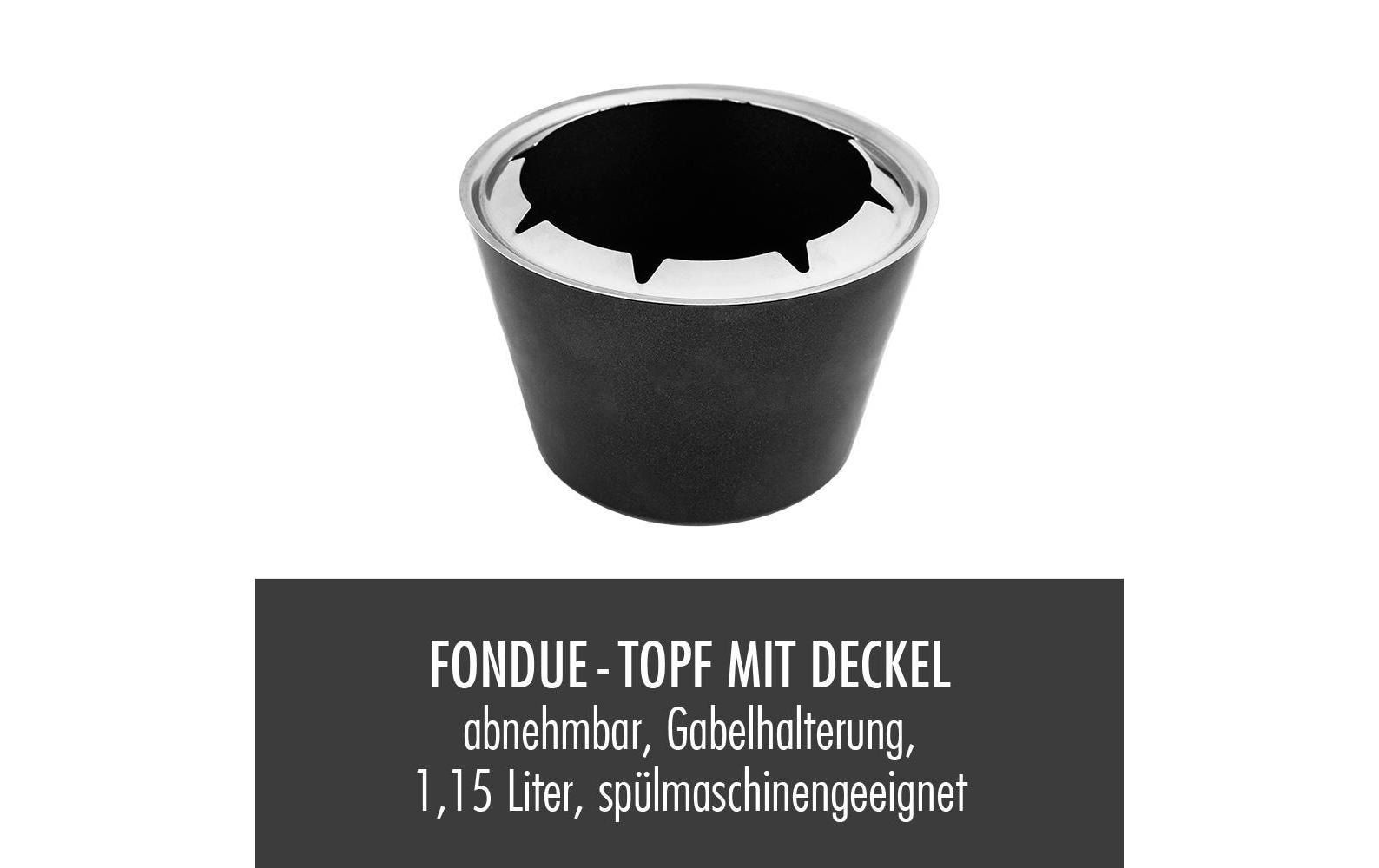 Gastroback Raclette und Fondue-Set »Kombination Raclette-Fondue Set 2 in 1« 1.200 W