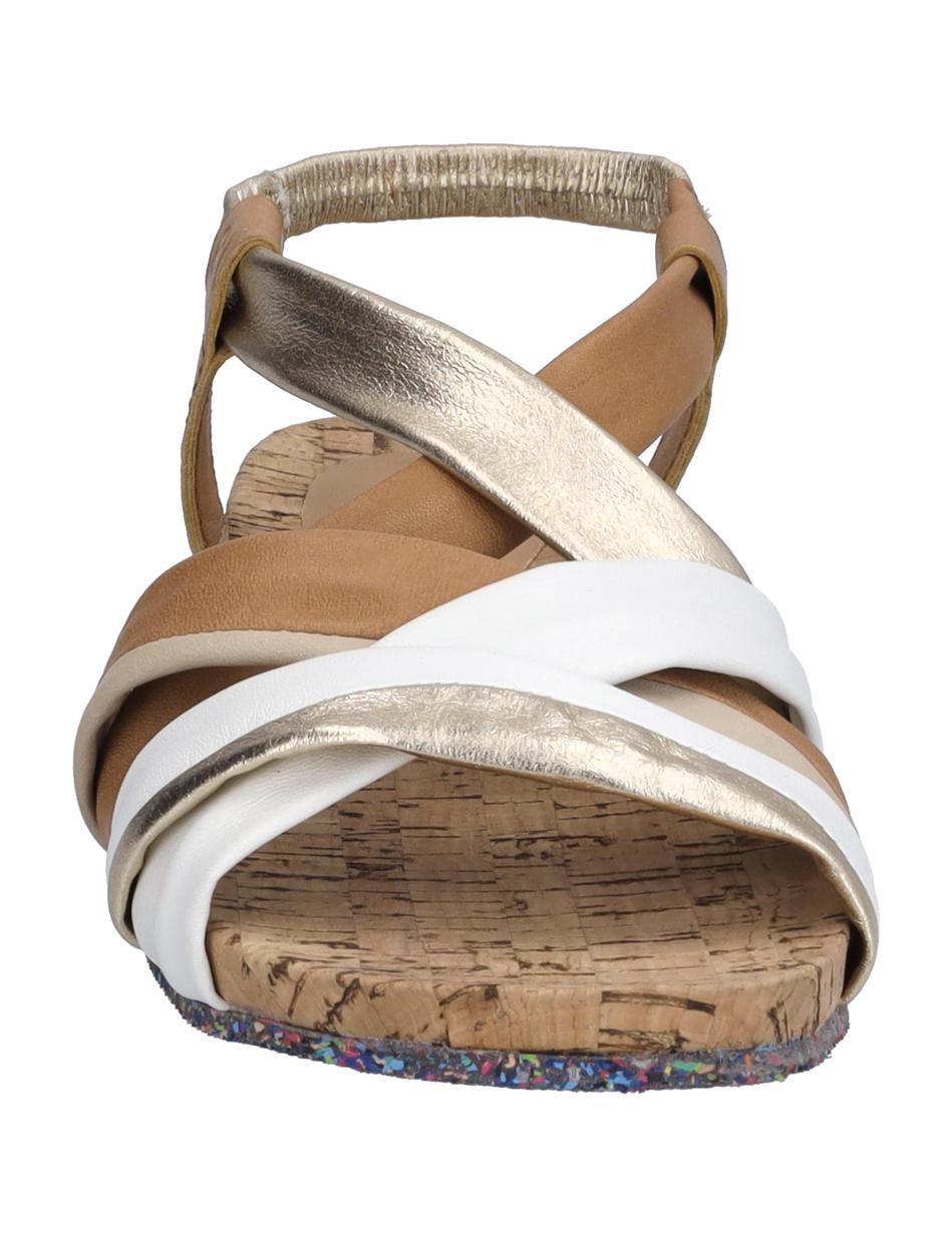 Sandale Henriette 03, camel-multi