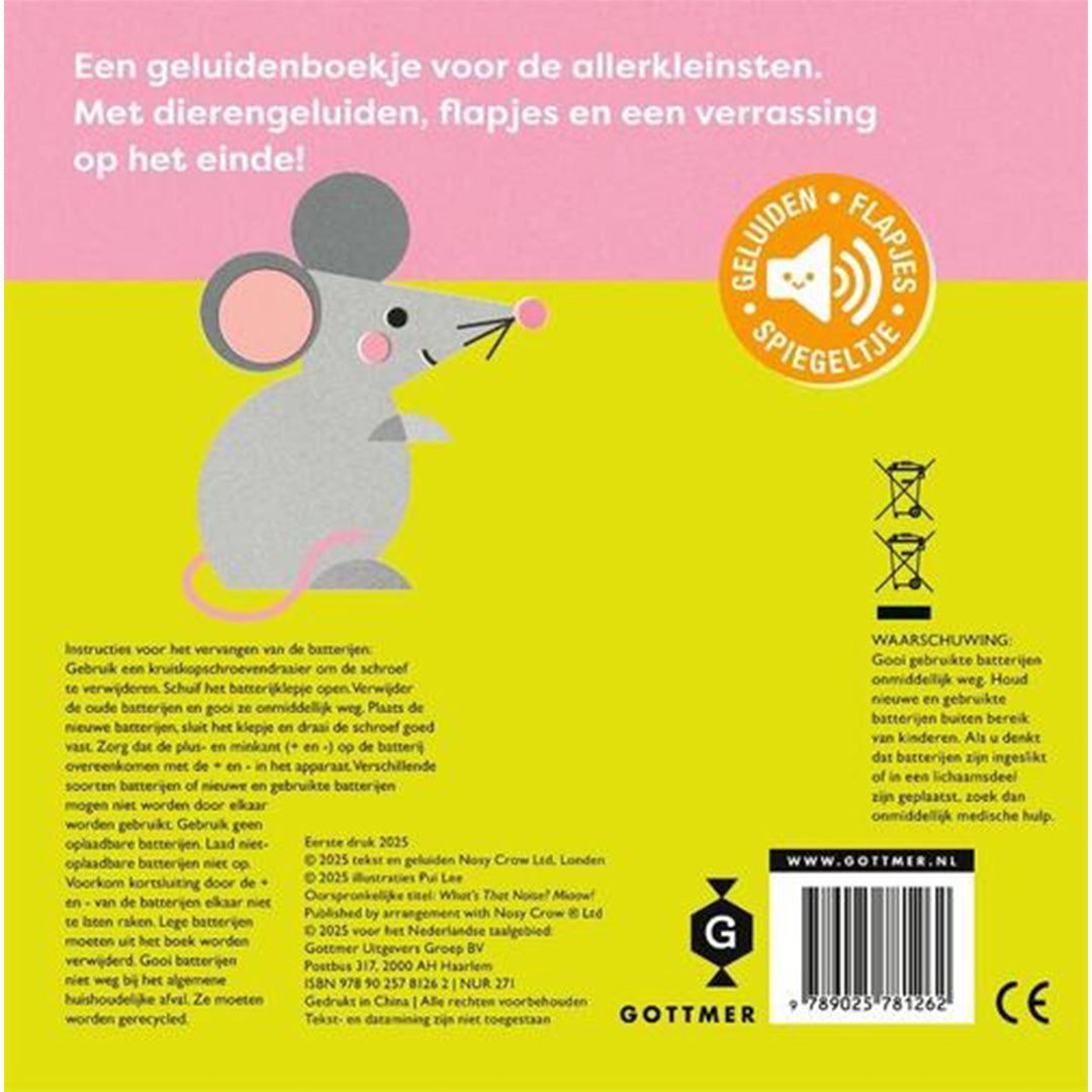 uitgeverij gottmer geluidenboek miauw!