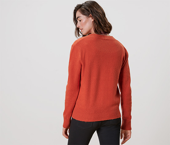 Cardigan mit V-Ausschnitt