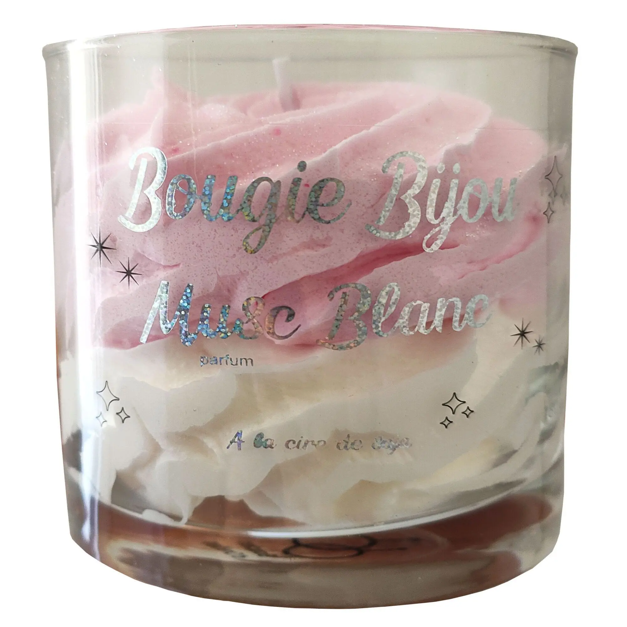 PEAU D'ANE - Bougie chantilly éphémère musc blanc BOUGIE BIJOU- Bougie