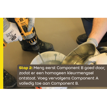 Weber epoxycoat RAL 7001 grijs