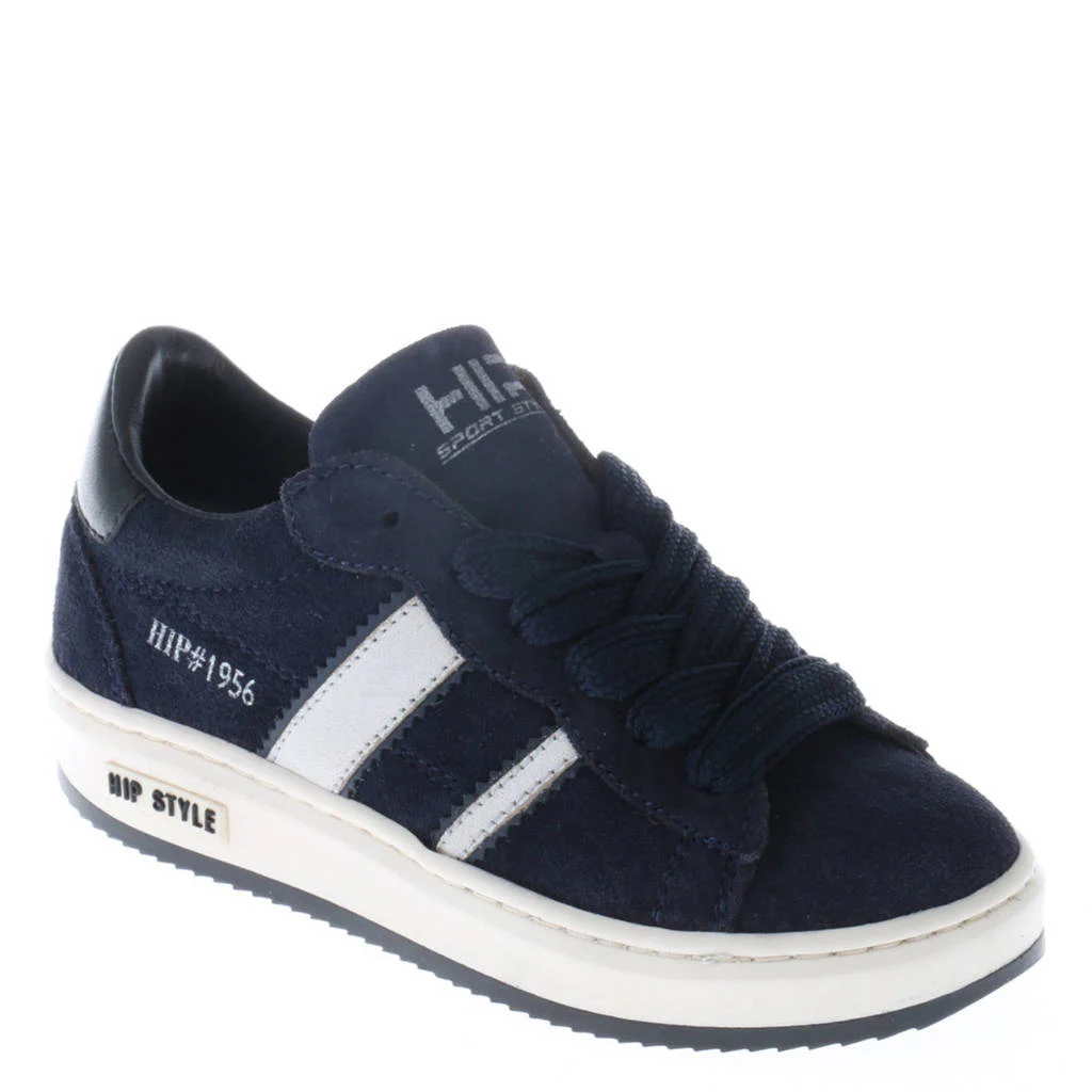 Hip suède sneakers donkerblauw