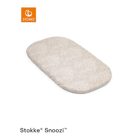 Draps-housses Snoozi™   Pissenlit beige/Crème vanille        45 x 81 cm   de               Stokke®