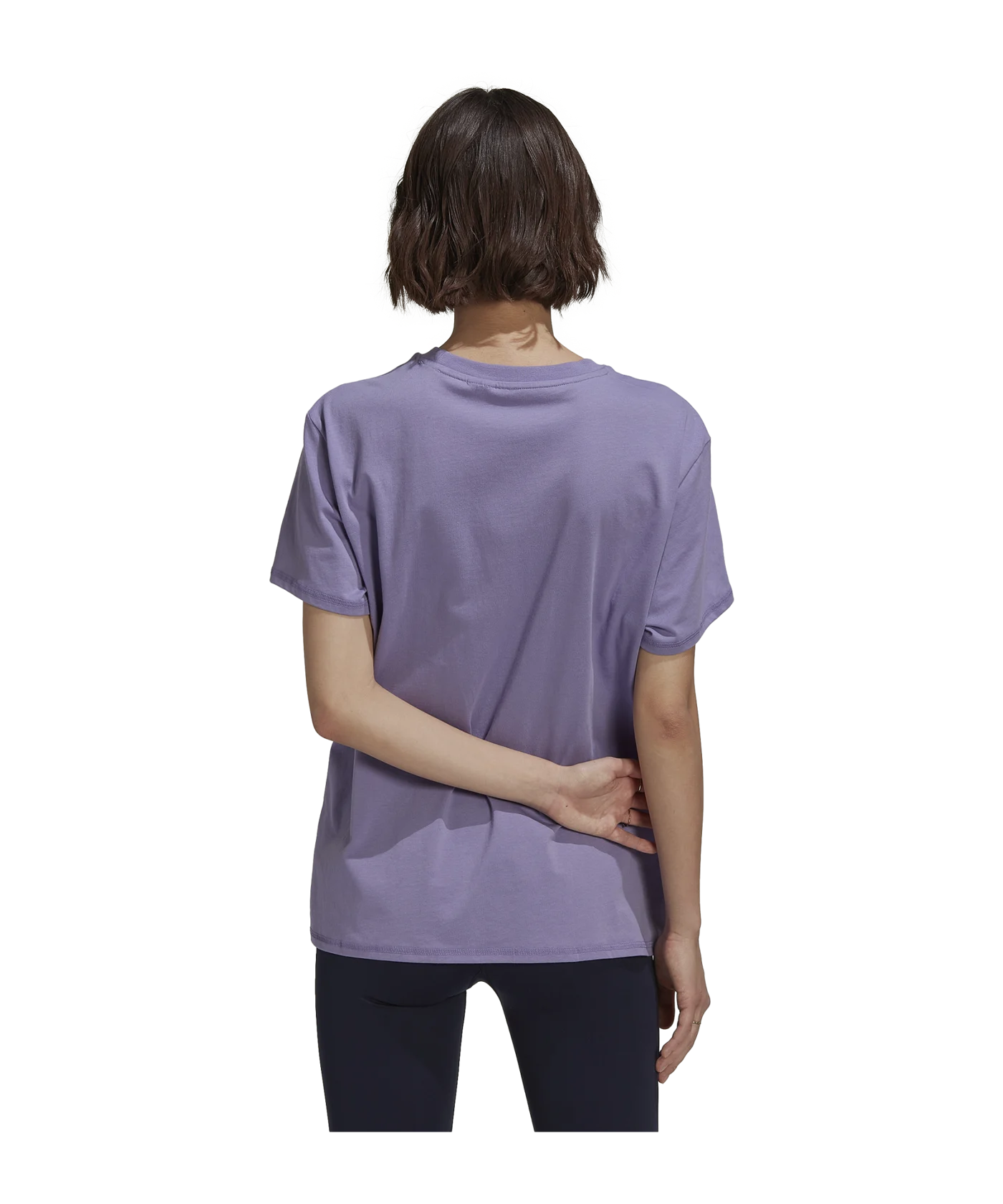 adidas Real Madrid Pocket T-Shirt Damen Lila