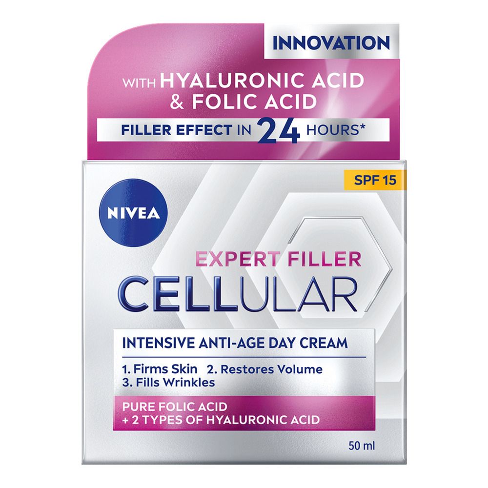 Nivea Cellular Expert Filler Anti-Age Day Cream SPF15 - 50 ml.