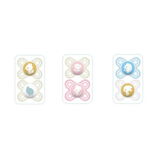 Lot de 2 sucettes Perfect silicone naissance   Aléatoire        de               Mam