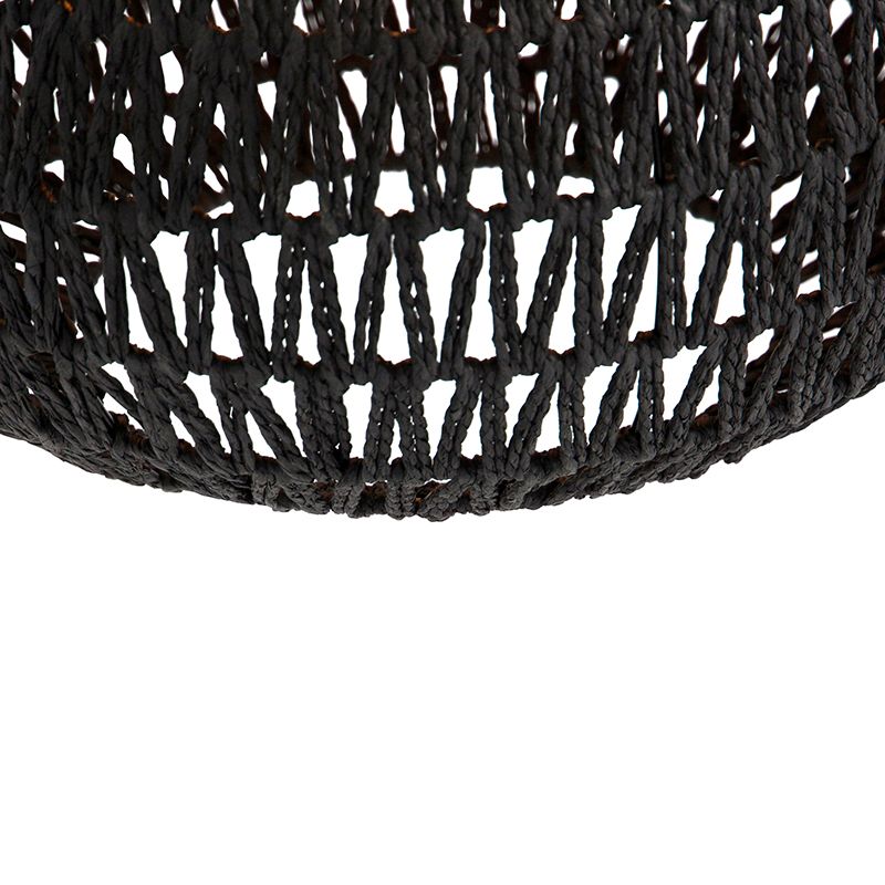 Retro hanglamp zwart 45 cm - Lina Drop