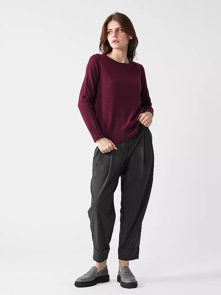 KATESTORM Kaschmirpullover  dunkelrot