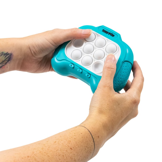 Time Pop Push Popper Game, Blue