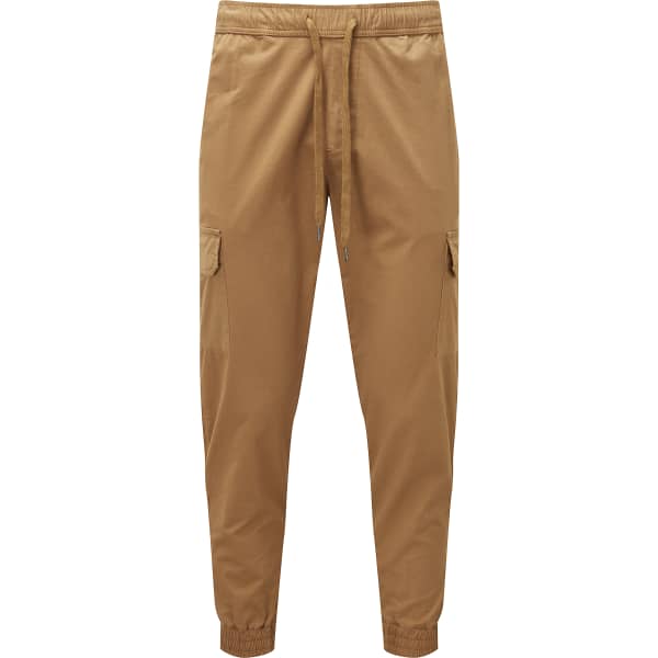 Pantalon TENTREE STRETCH TWILL CARGO PULL ON FOXTROT BROWN