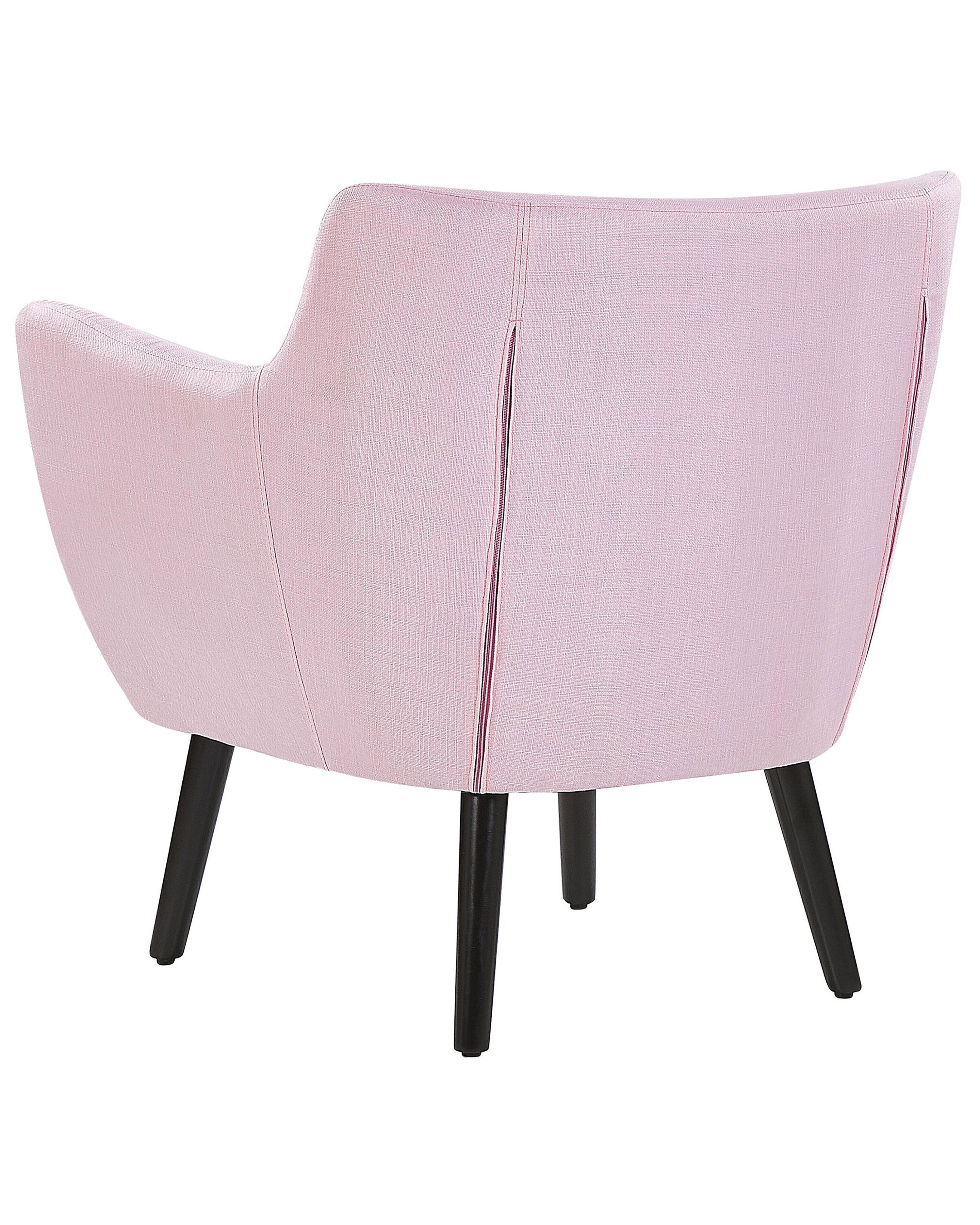 Fauteuil DRAMMEN Stof Roze
