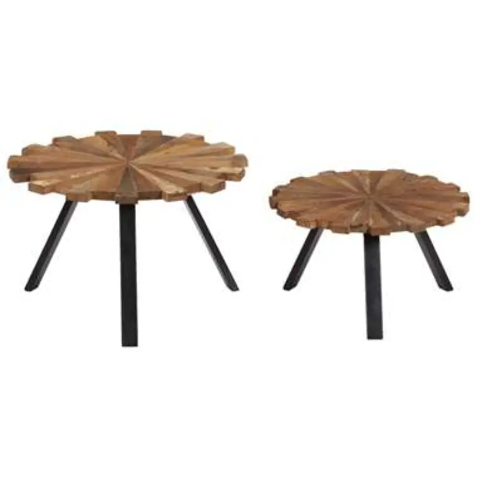 vidaXL - Salontafel - Bruin - Hout