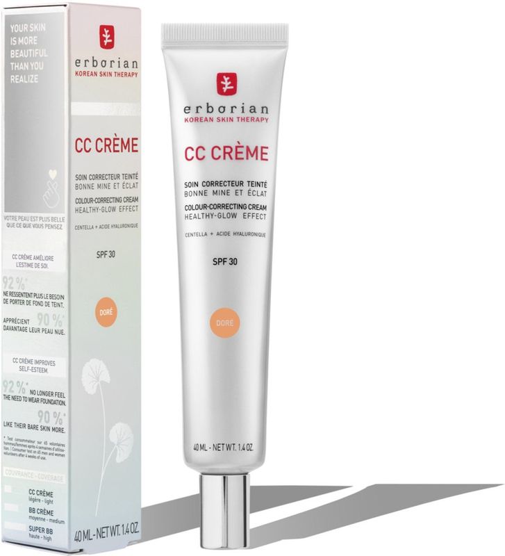 CC Cream - Kleurcorrectie - 40 ml - Met Hyaluronzuur - SPF 30