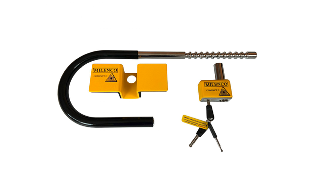 Milenco Radklemme Compact C Wheelclamp für Leichtmetall- und Stahlräder