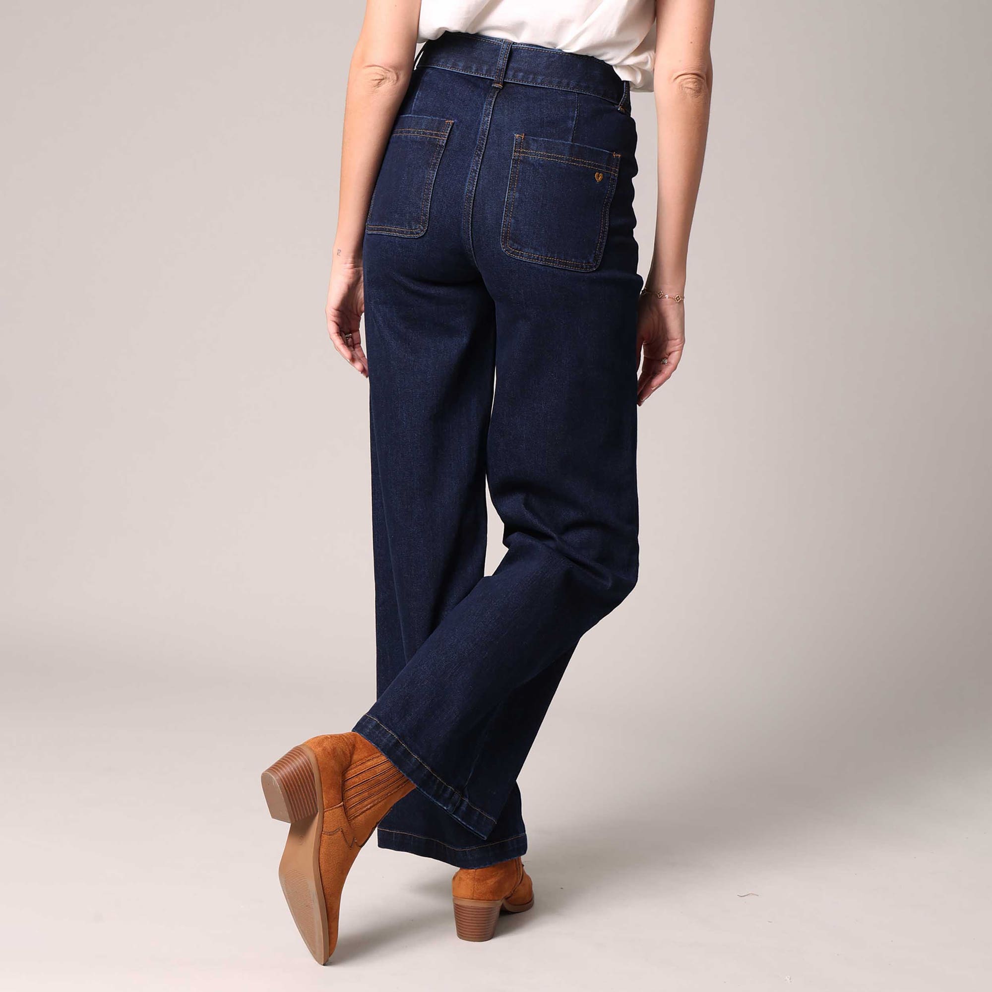 Jean Femme bleu