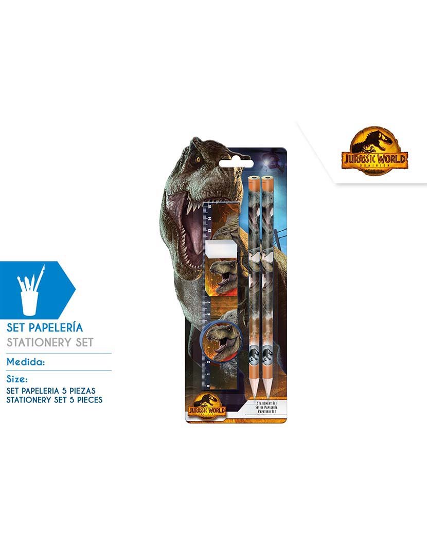 Jurassic World Stationery Set