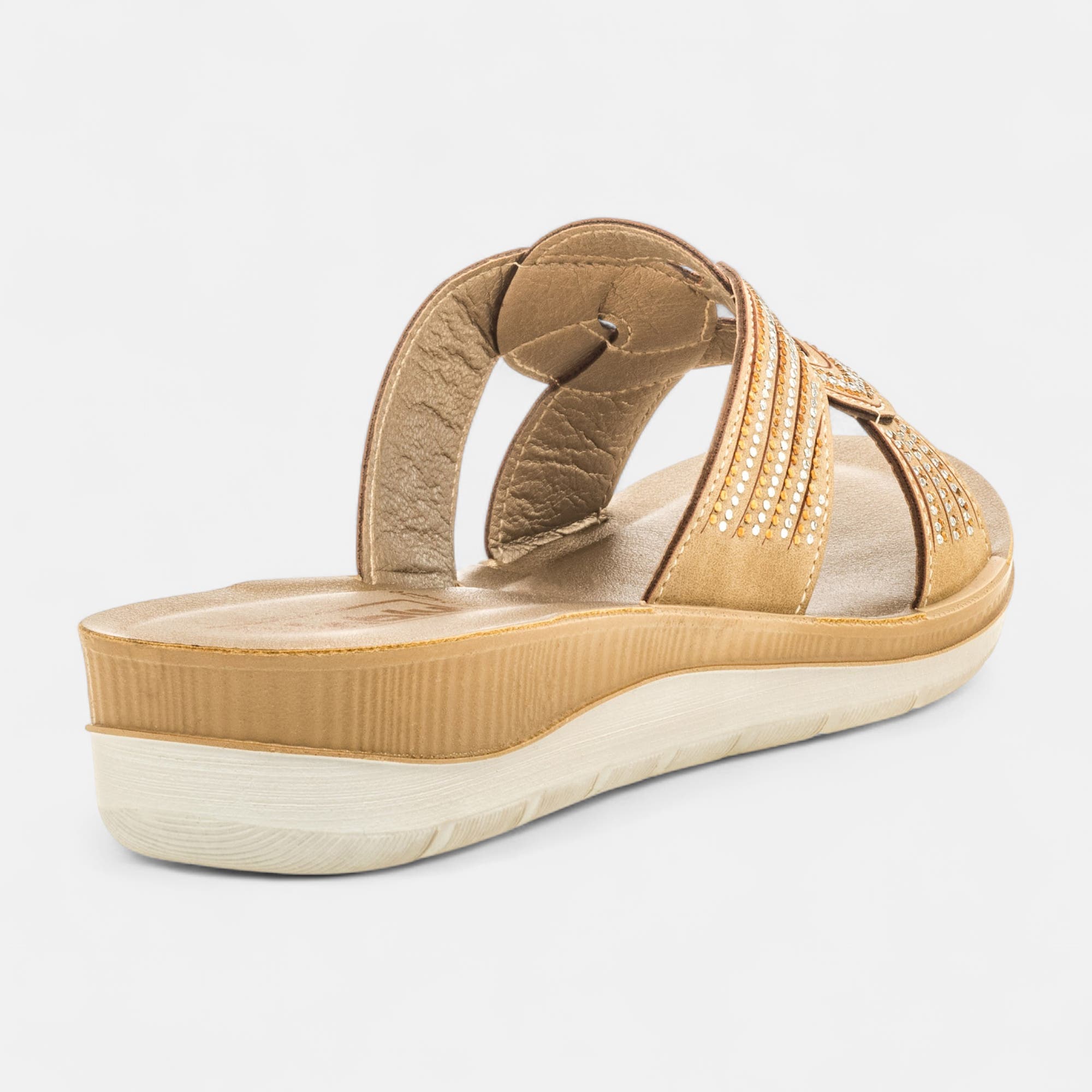 Mules Femme beige