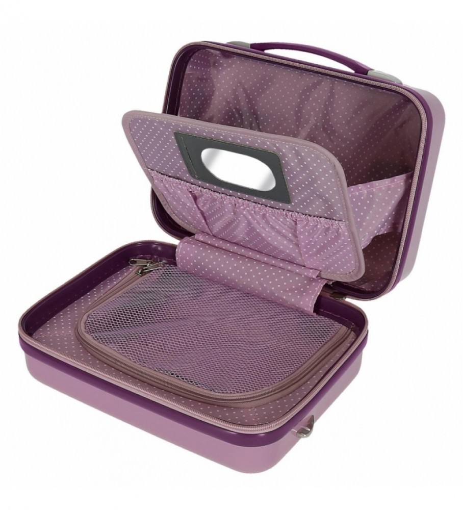 Bolsa Joumma Neceser ABS Nature is magical adaptable lila -29x21x15cm-