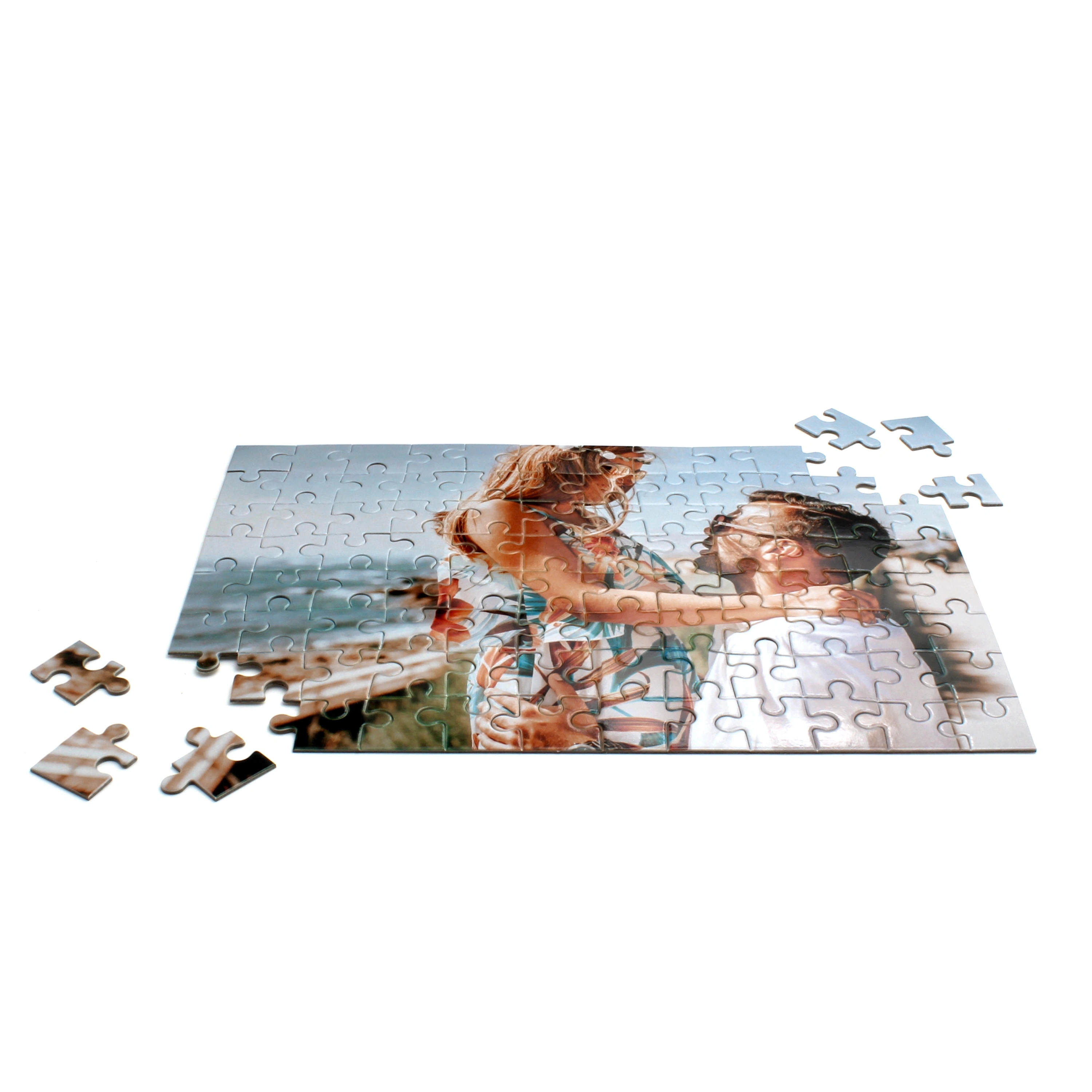 Puzzle mit Foto bedrucken, in Metall-Box (Anzahl-Teile: 96)