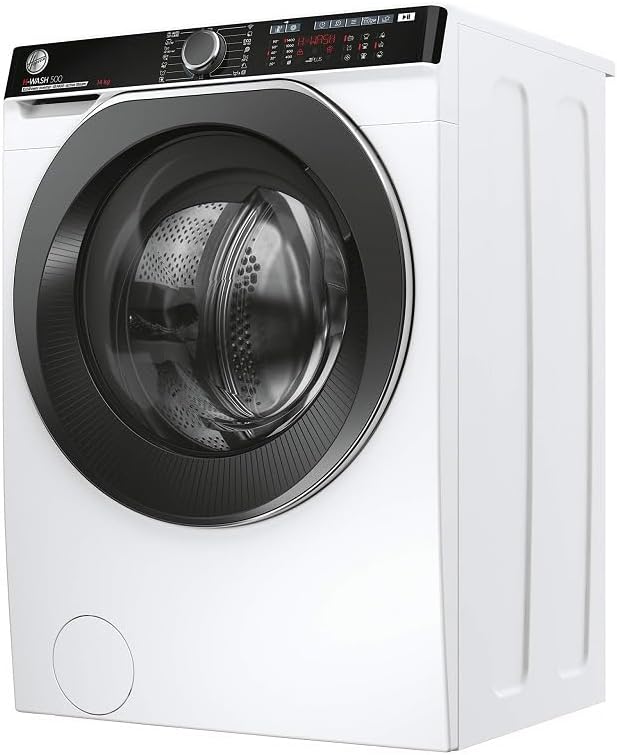 Hoover H-WASH 500 HWP 414AMBC/1-S Waschmaschine/Energieeffizienzklasse A/Füllmenge 14 kg/Inverter Motor/Wi-Fi + Bluetooth/All in One Programm/ActiveSteam Dampffunktion