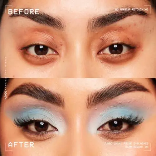 Jumbo Lash Vegan Reusable False Lash Glam Accent