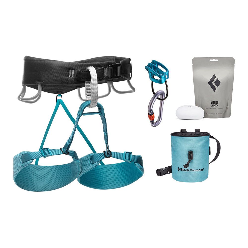 Black Diamond MOMENTUM - Set d'escalade Femme aqua verde