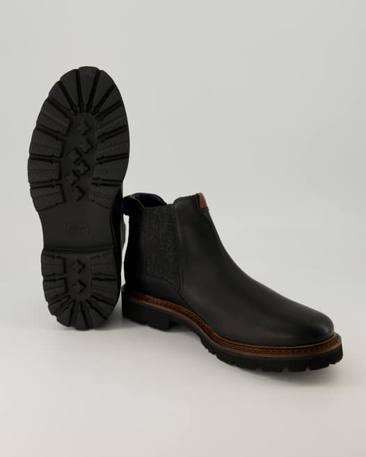 Sioux Adalrik-712 Chelsea Boots in Schwarz