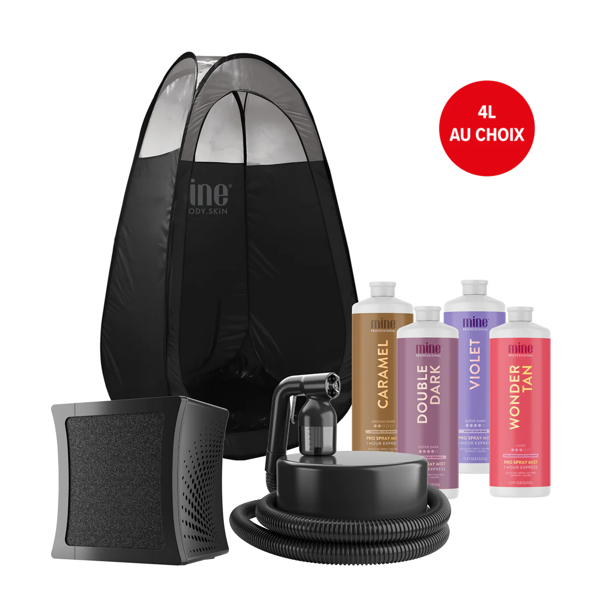 Kit TAN EXPERT ESTHETICIAN   4L solution bronzante au choix