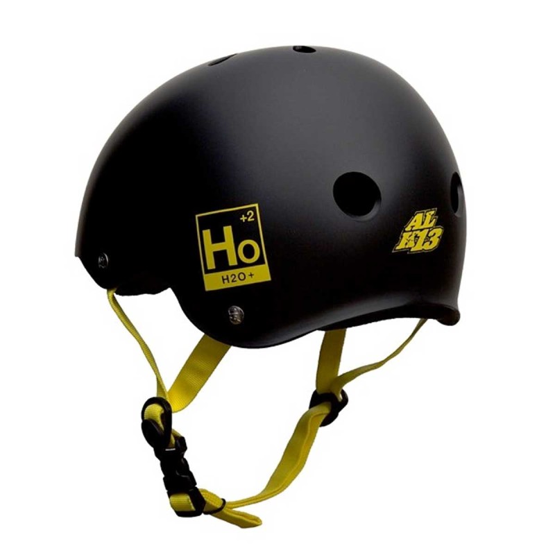 Casque ALK13 H2O+ Black Yellow Mat - The Corner Shop