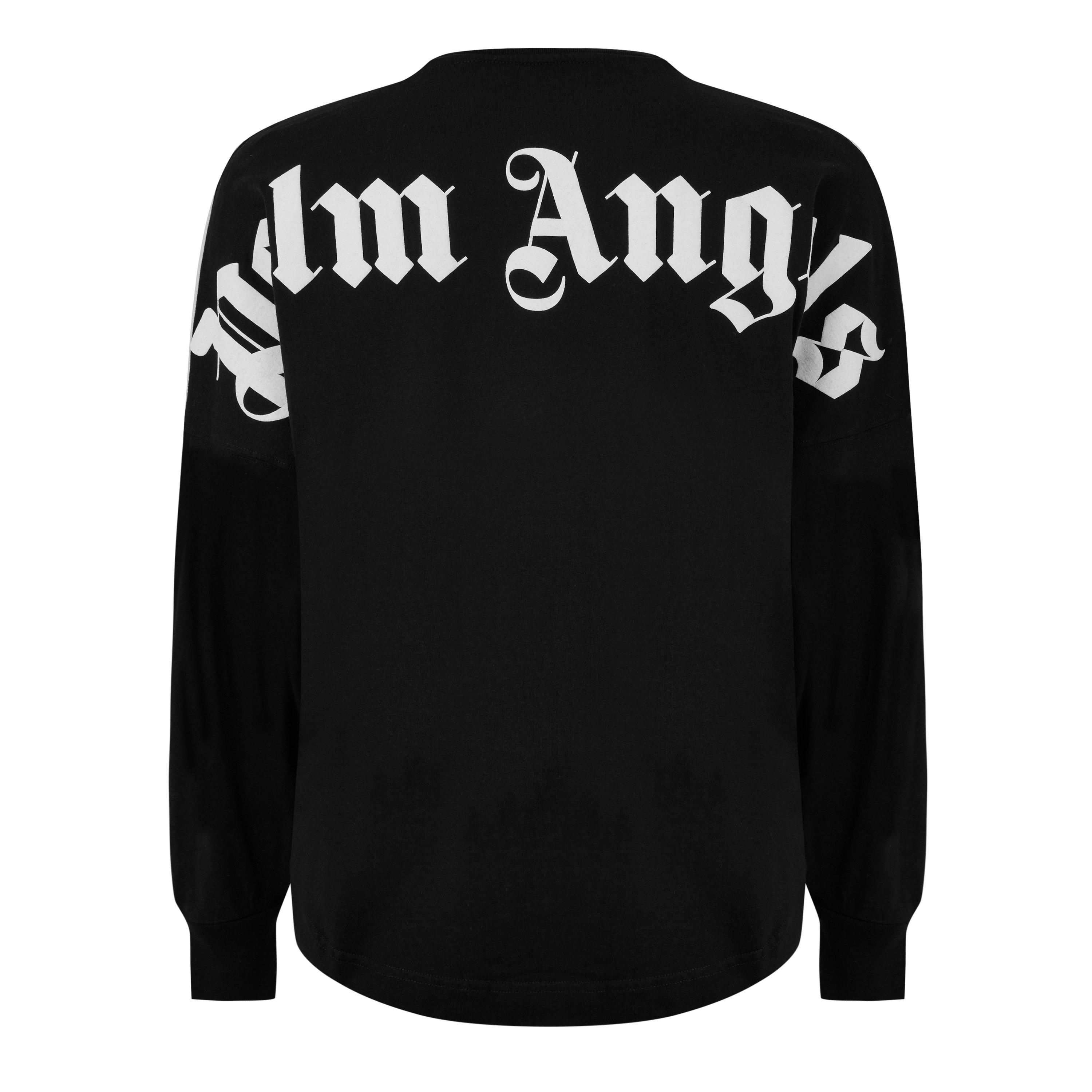 Palm Angels Logo Print Cotton T-Shirt