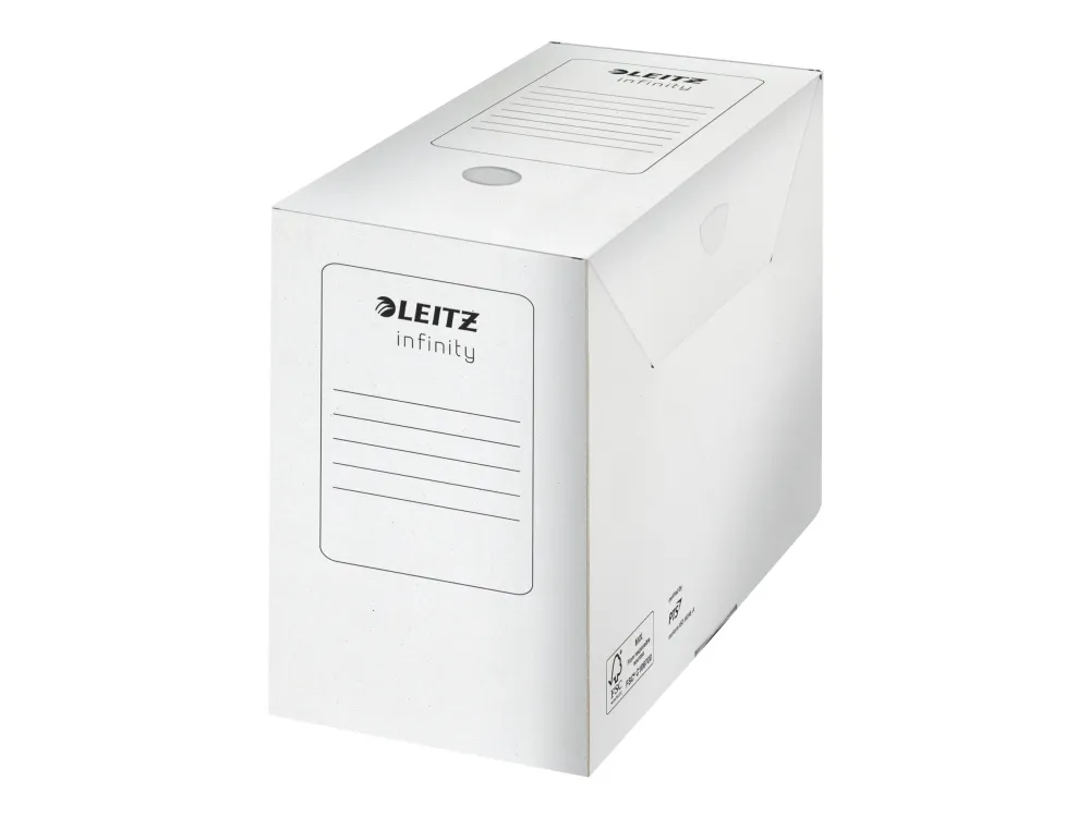 Leitz Infinity - Boksfil - rygbredde: 150 mm - for A4 - hvid