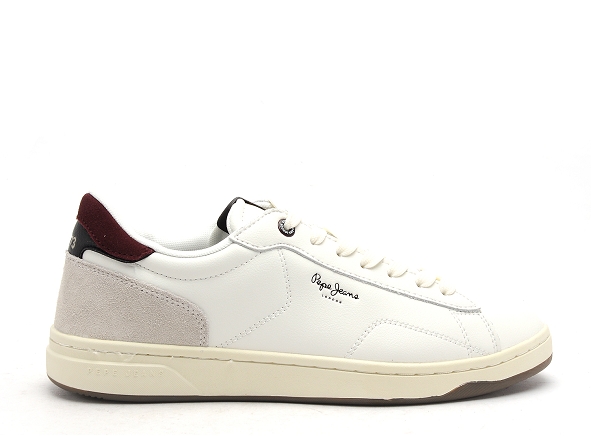 Pepe jeans basses homme kore city m pms31000 blanc
