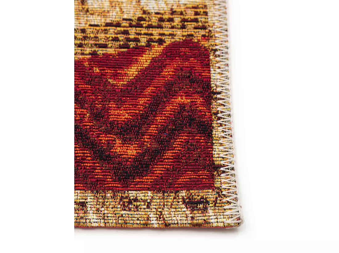 Tapis d'extérieur & intérieur Kenya Beige/Rouge 200x285 cm