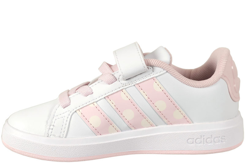 ADIDAS GRAND COURT MINNIE EL K SNEAKERS I HVIDT GLAT SKIND