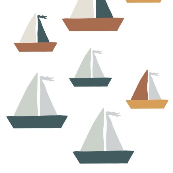 Bibelotte Muursticker - Berend Bootje