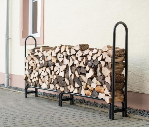 ShelterLogic Stahl-Kaminholzregal