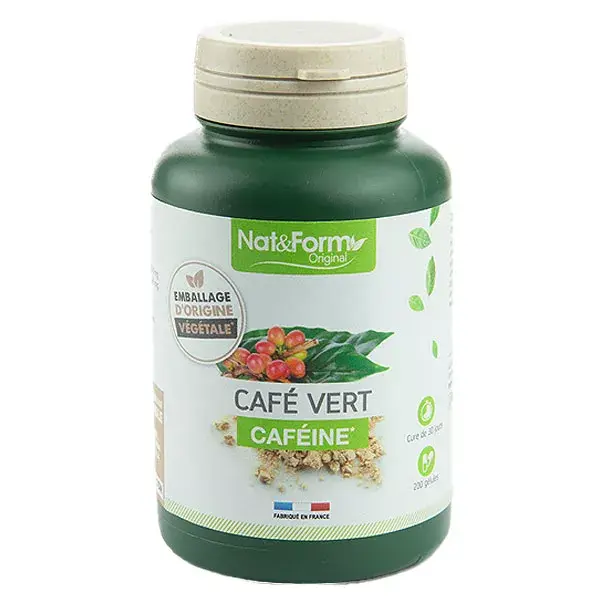 Nat & Form Café Verde Original 200 cápsulas